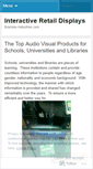 Mobile Screenshot of interactiveretaildisplays.wordpress.com