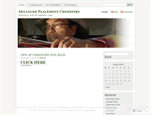 Tablet Screenshot of ohhsapchem.wordpress.com
