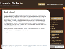 Tablet Screenshot of chubalito.wordpress.com