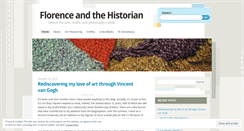 Desktop Screenshot of florenceandthehistorian.wordpress.com