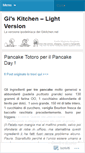 Mobile Screenshot of gikitchenlight.wordpress.com