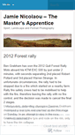 Mobile Screenshot of jamienicolaou.wordpress.com
