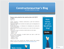 Tablet Screenshot of constructorasurmar.wordpress.com