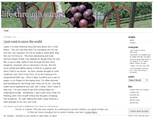 Tablet Screenshot of lifethroughsongs.wordpress.com