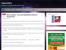 Tablet Screenshot of copiluvhera.wordpress.com