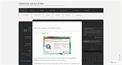 Desktop Screenshot of codigodacultura.wordpress.com