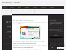 Tablet Screenshot of codigodacultura.wordpress.com