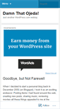 Mobile Screenshot of damnthatojeda.wordpress.com