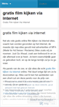 Mobile Screenshot of gratisfilmkijkenviainternet.wordpress.com