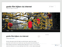 Tablet Screenshot of gratisfilmkijkenviainternet.wordpress.com
