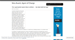 Desktop Screenshot of ninoavanti.wordpress.com