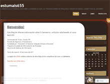 Tablet Screenshot of estumais655.wordpress.com