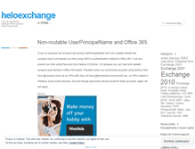 Tablet Screenshot of heloexchange.wordpress.com