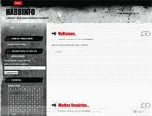 Tablet Screenshot of habbinfobr.wordpress.com