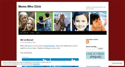 Desktop Screenshot of momswhoclick.wordpress.com