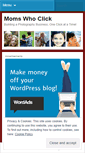 Mobile Screenshot of momswhoclick.wordpress.com