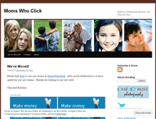 Tablet Screenshot of momswhoclick.wordpress.com
