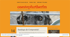 Desktop Screenshot of onestepfurtherfm.wordpress.com