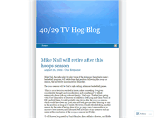Tablet Screenshot of 4029hogblog.wordpress.com