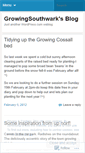 Mobile Screenshot of growingsouthwark.wordpress.com