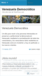 Mobile Screenshot of lavenezuelademocratica.wordpress.com