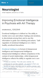 Mobile Screenshot of neurologist.wordpress.com