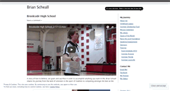 Desktop Screenshot of brianscheall.wordpress.com