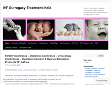 Tablet Screenshot of ivftreatmentindia.wordpress.com