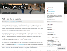 Tablet Screenshot of longwayoff.wordpress.com