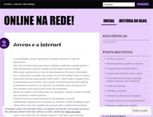 Tablet Screenshot of onlinenarede.wordpress.com