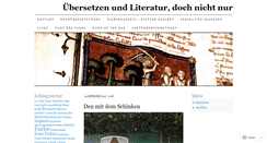 Desktop Screenshot of anglogermantranslations.wordpress.com