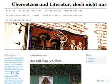 Tablet Screenshot of anglogermantranslations.wordpress.com