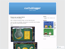Tablet Screenshot of cuchublogger.wordpress.com