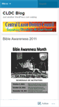 Mobile Screenshot of cldcministry.wordpress.com