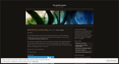 Desktop Screenshot of gundygamer.wordpress.com