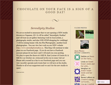 Tablet Screenshot of chocolateonyourface.wordpress.com