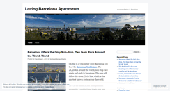 Desktop Screenshot of lovingbarcelona.wordpress.com