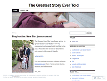 Tablet Screenshot of jimmorrow.wordpress.com