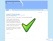 Tablet Screenshot of homehostopinioes.wordpress.com