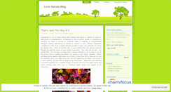 Desktop Screenshot of lovekerala.wordpress.com