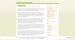 Desktop Screenshot of izradawebinternetstranica.wordpress.com