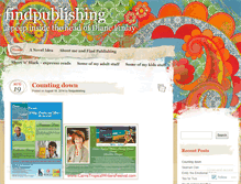 Tablet Screenshot of findpublishing.wordpress.com