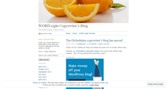 Desktop Screenshot of oxfordshirecopywriters.wordpress.com