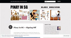 Desktop Screenshot of pinayinsg.wordpress.com