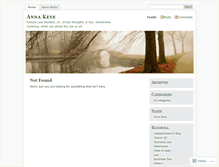 Tablet Screenshot of annakeye.wordpress.com