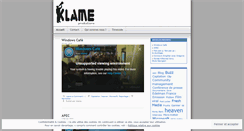 Desktop Screenshot of klame.wordpress.com