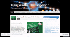 Desktop Screenshot of glencarrigan.wordpress.com