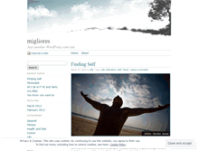 Tablet Screenshot of migliores.wordpress.com