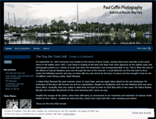 Tablet Screenshot of paulcoffin.wordpress.com