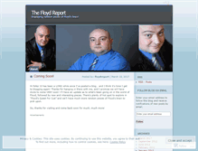 Tablet Screenshot of floydreport.wordpress.com